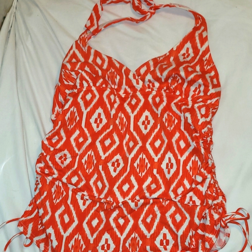 Lands End size 10 swim top
